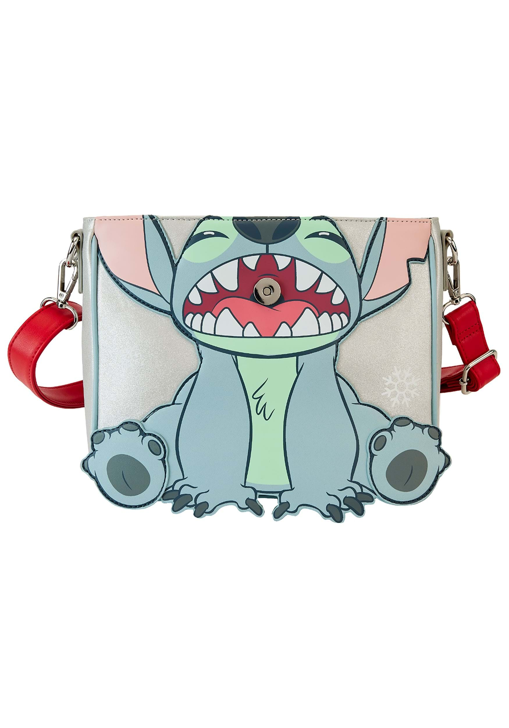 Loungefly Disney Stitch Holiday Crossbody Bag , Loungefly Disney