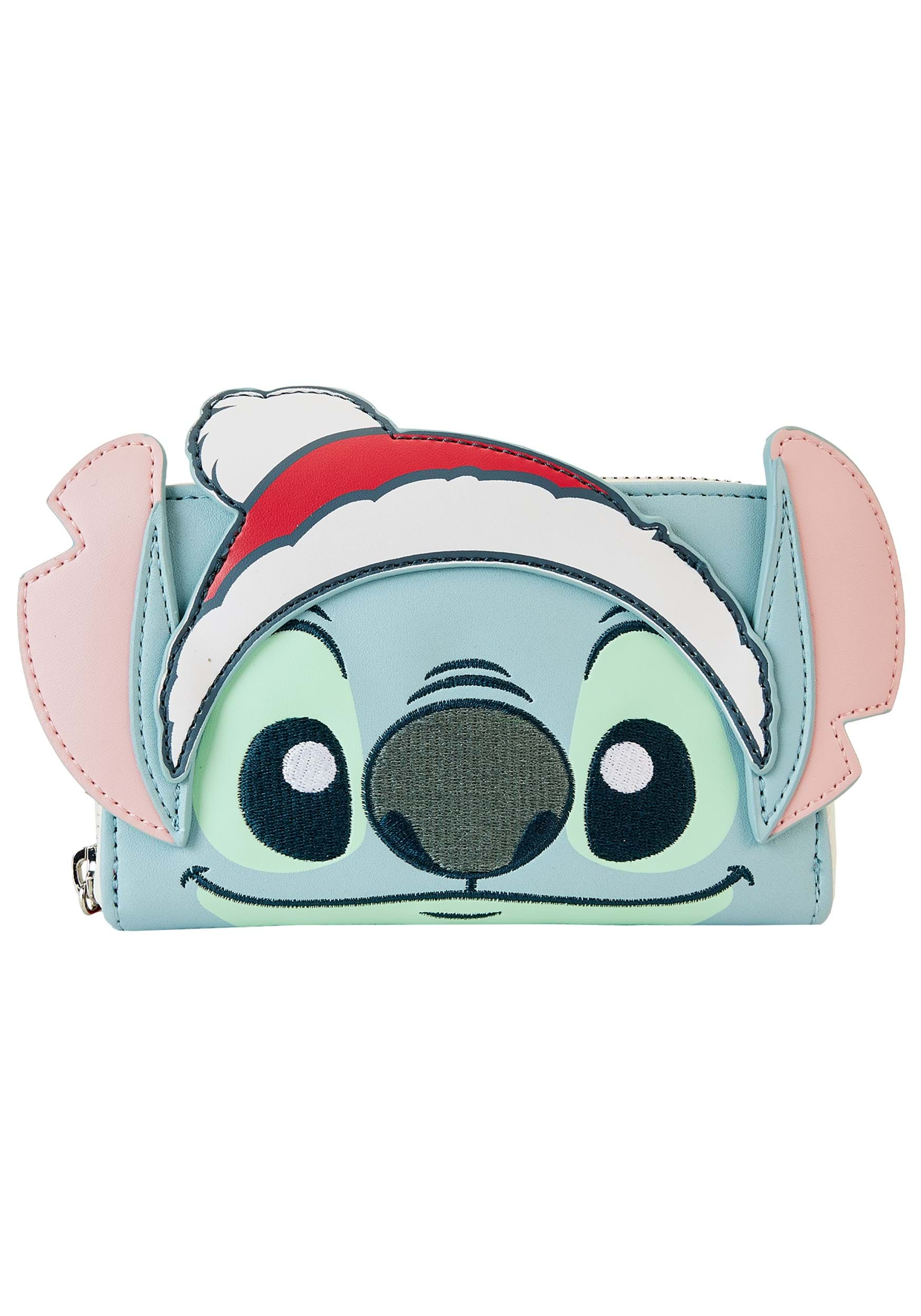 Loungefly Disney Stitch Holiday Zip Wallet