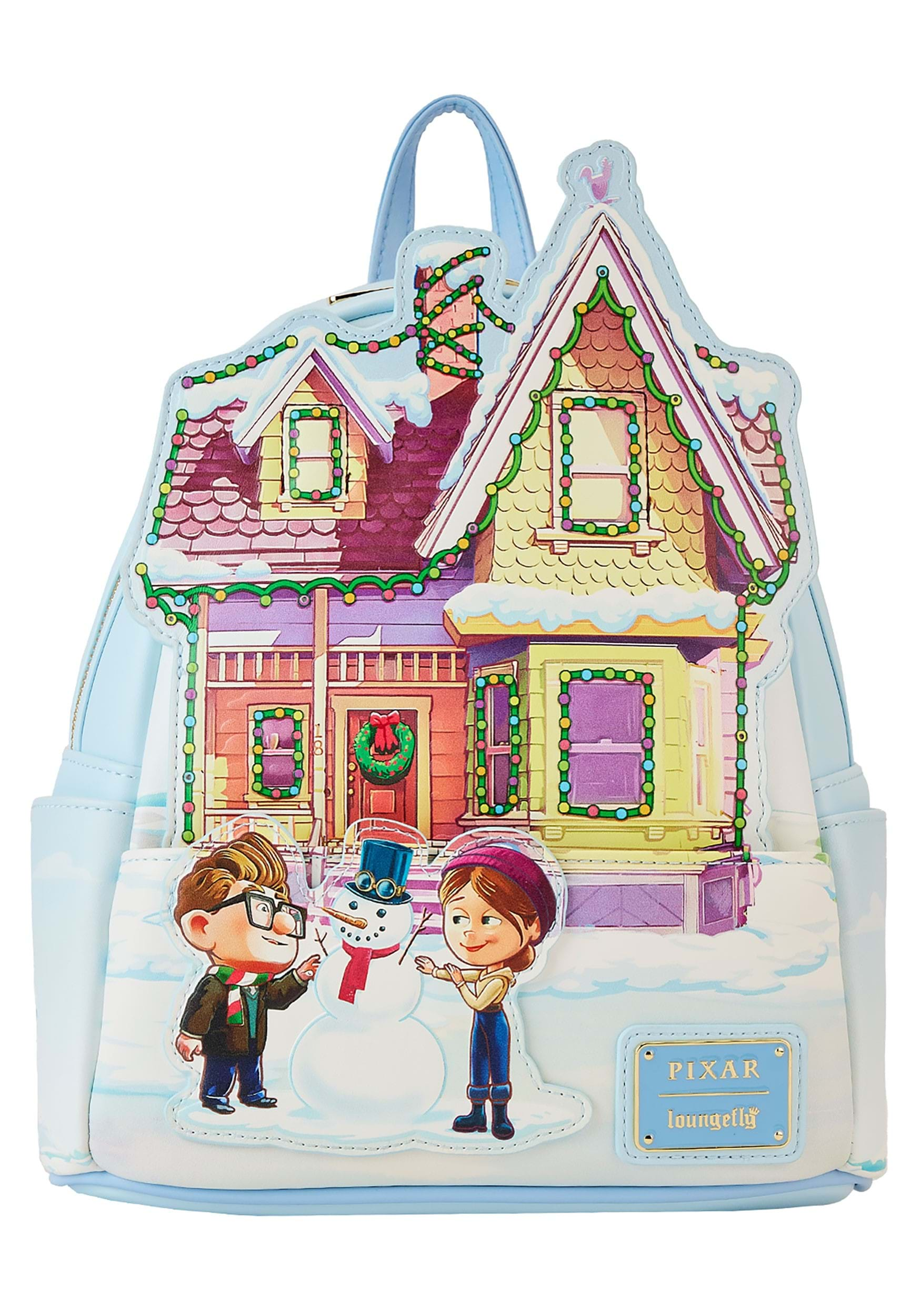 Disney Pixar Up House Christmas Lights Backpack