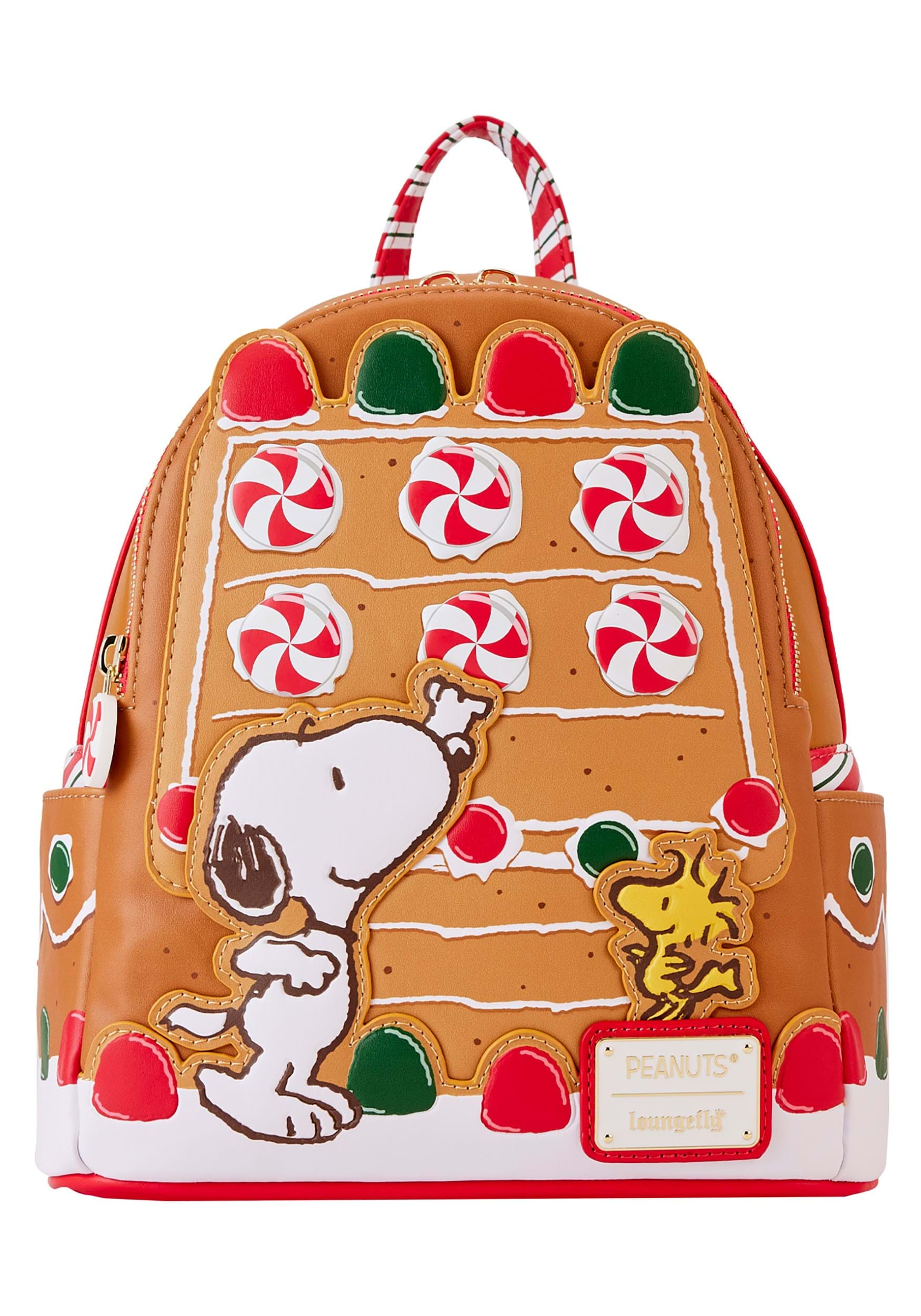 Peanuts Snoopy Gingerbread House Mini Backpack