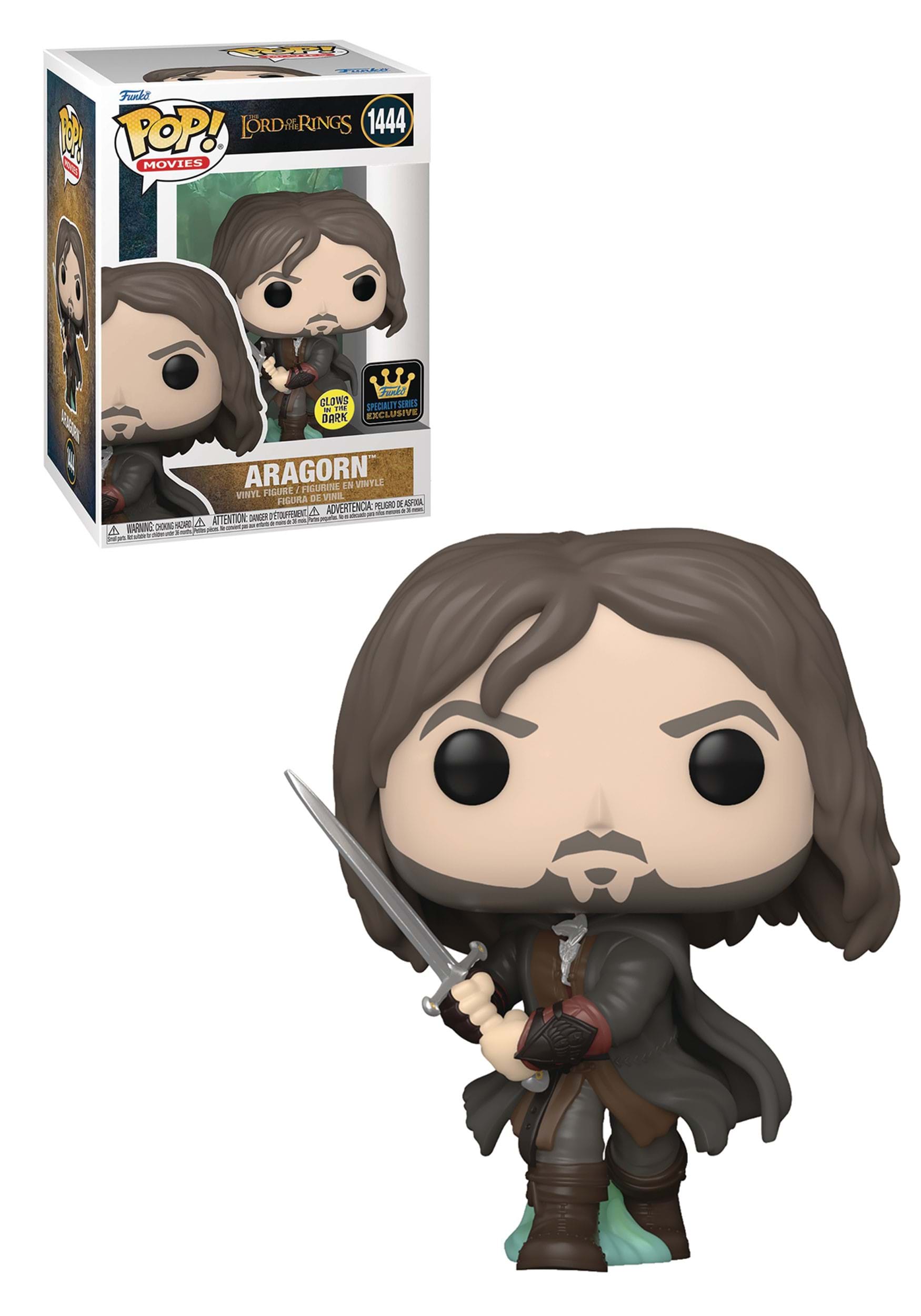 Funko POP! Movies: Lord Of The Rings - Aragorn (Army Of The Dead) , Lord Of The Rings Funko