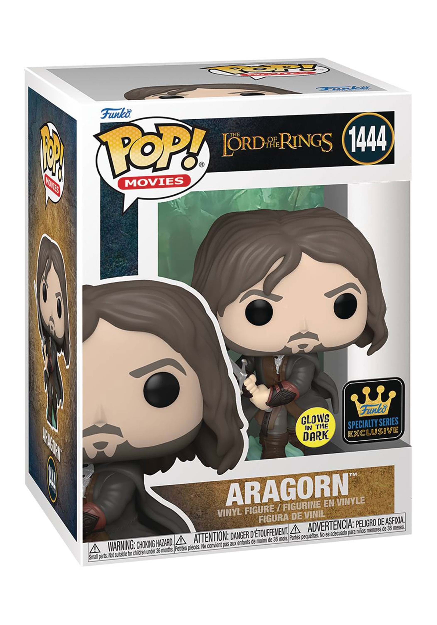 Funko POP! Movies: Lord Of The Rings - Aragorn (Army Of The Dead) , Lord Of The Rings Funko
