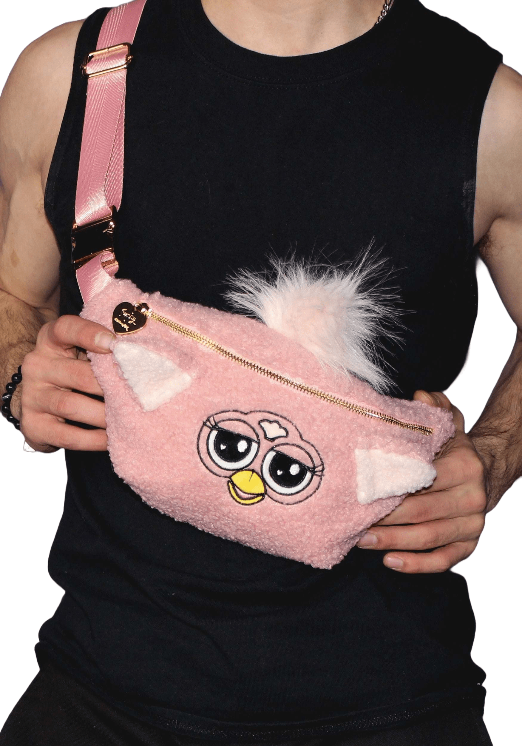 Furby Pink Cakeworthy Fanny Pack