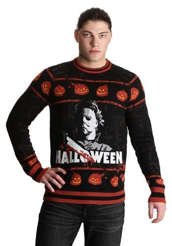 Halloween Michael Myers Adult Sweater | Halloween Sweaters