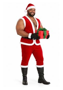 Plus Size Sexy Santa Claus Men's Costume upd