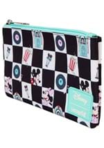 Loungefly Mickey Minnie Diner Date Checkered Wristlet Alt 1