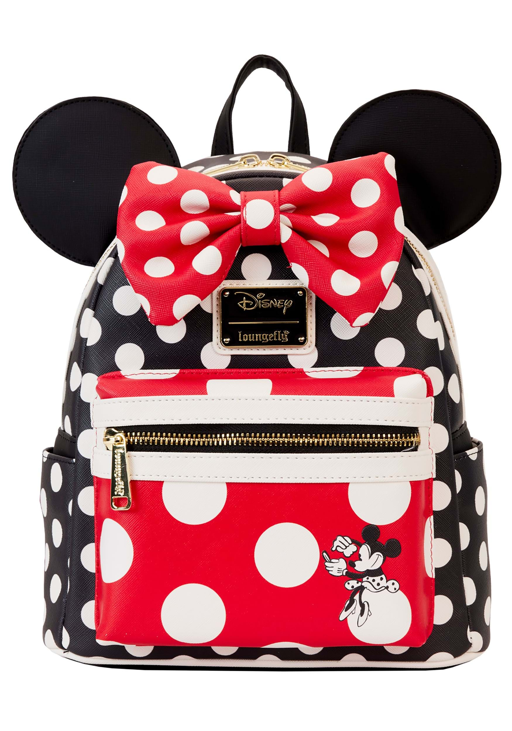 Loungefly Minnie Mouse Rocks the Dots Backpack