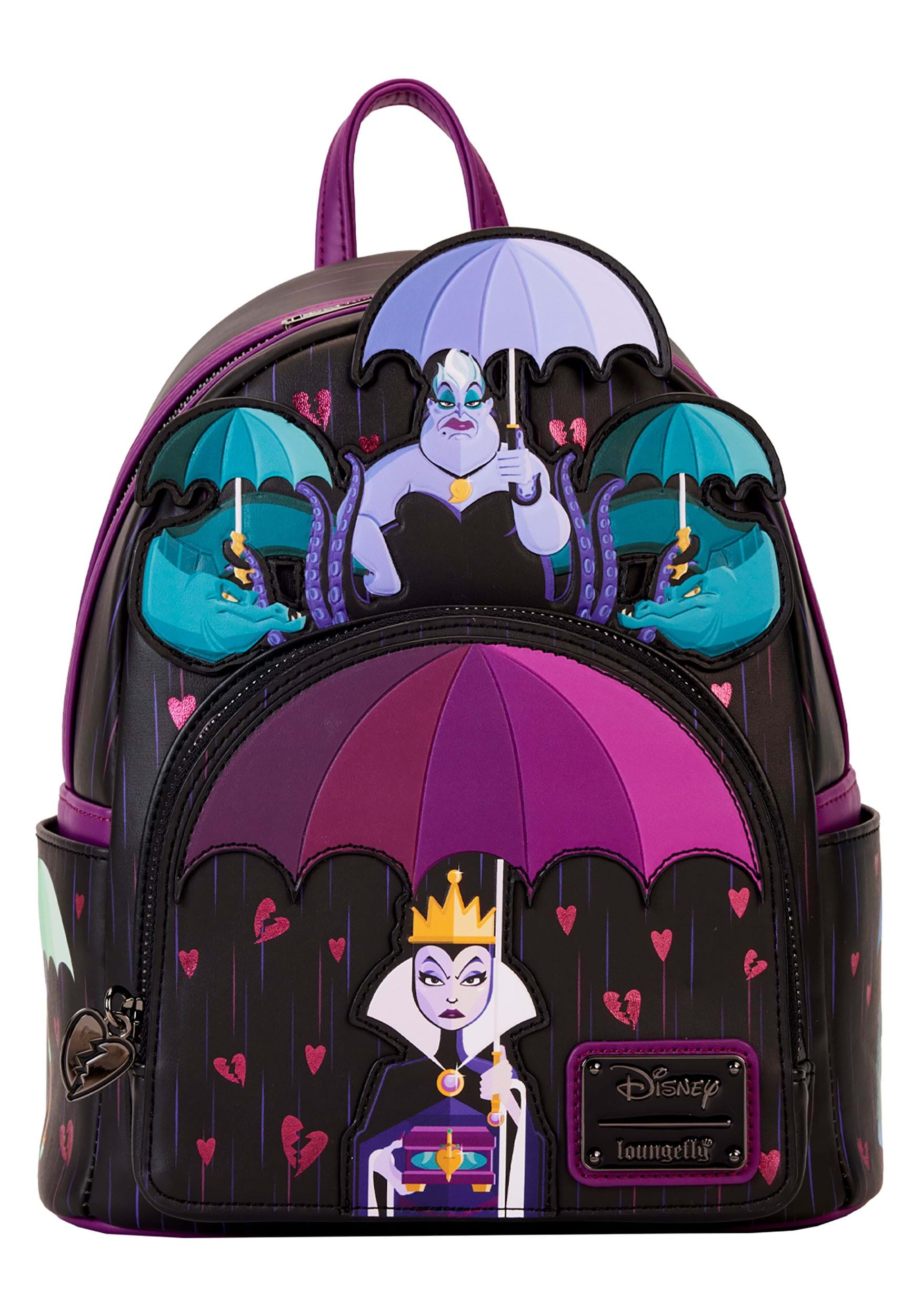 Disney Villains Curse Your Hearts Mini Backpack