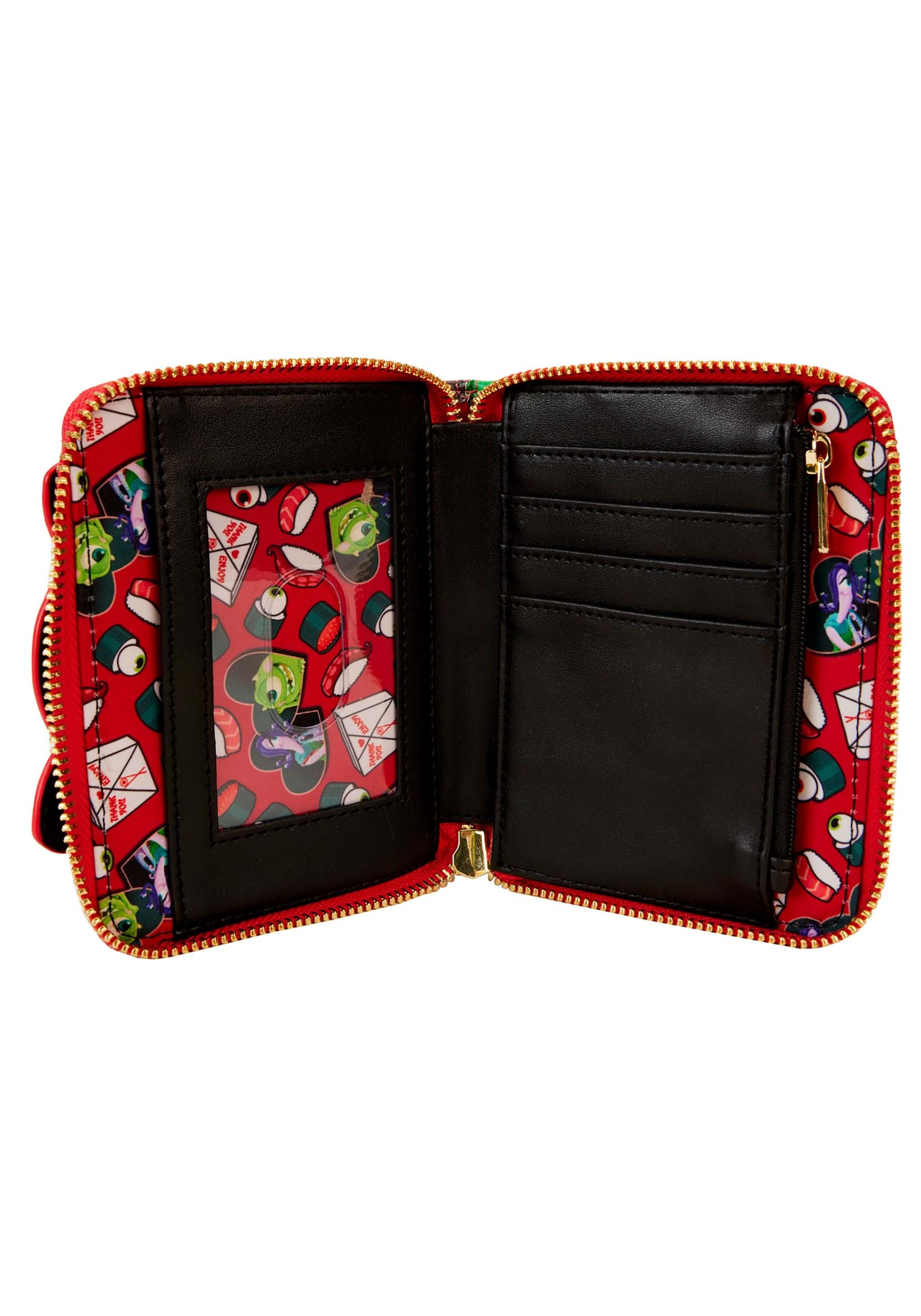 Loungefly Disney Monsters Inc Boo Takeout Wallet , Disney Wallets