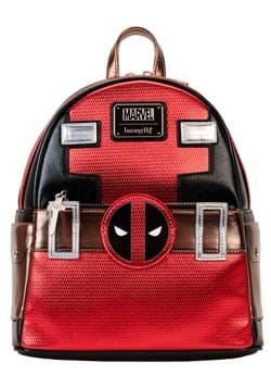 LF Marvel Metallic Deadpool Cosplay Mini Backpack