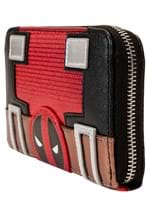 Loungefly Marvel Metallic Deadpool Cosplay Zip Wallet Alt 1