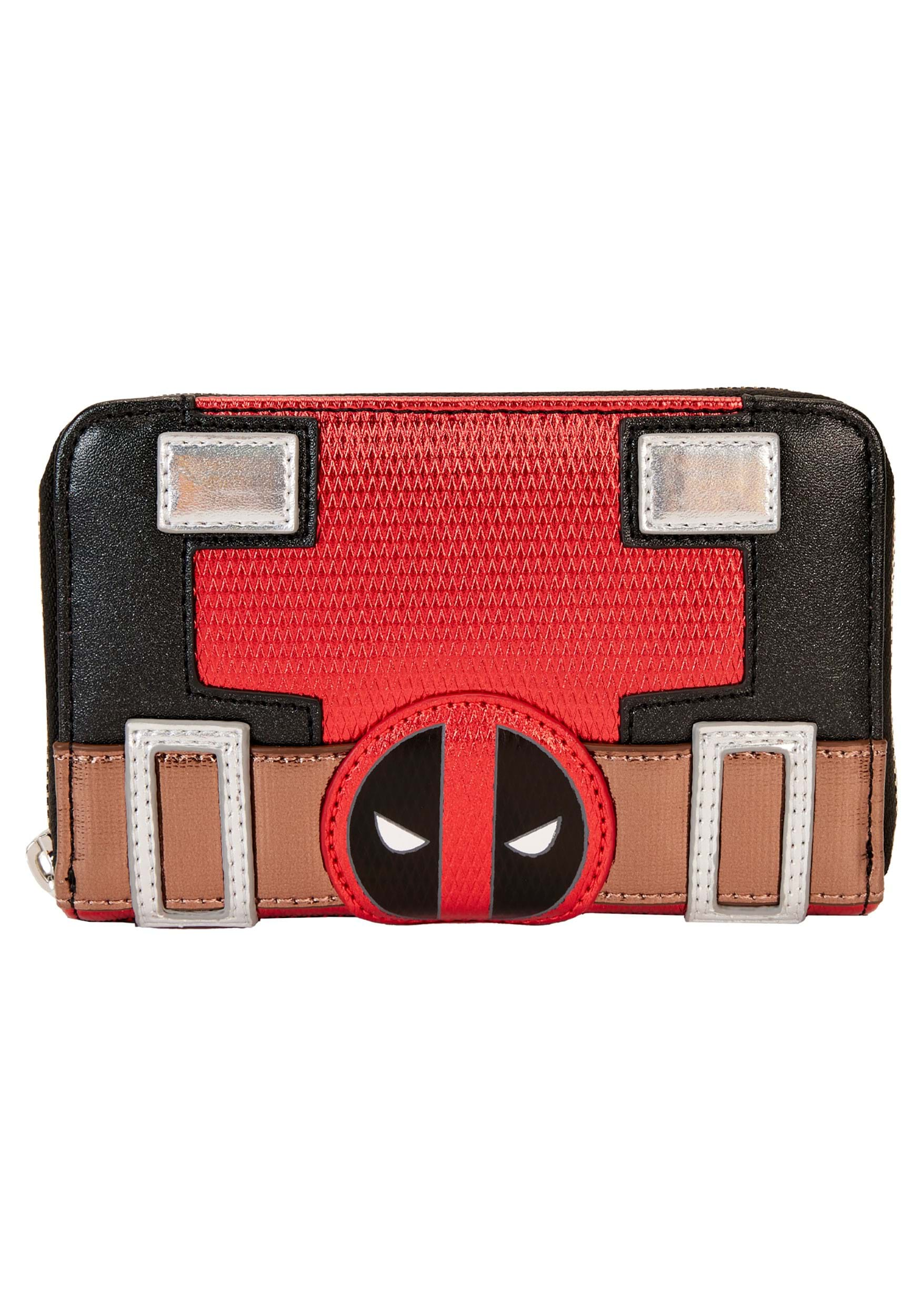 Loungefly Marvel Deadpool Metallic Cosplay Wallet