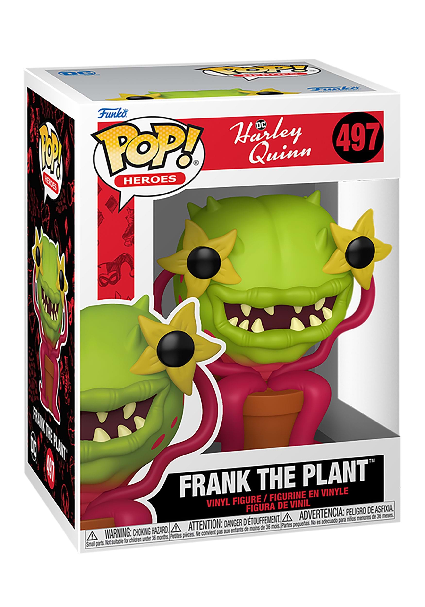 Funko POP! Heroes: Harley Quinn - Frank The Plant , DC Comics Funko