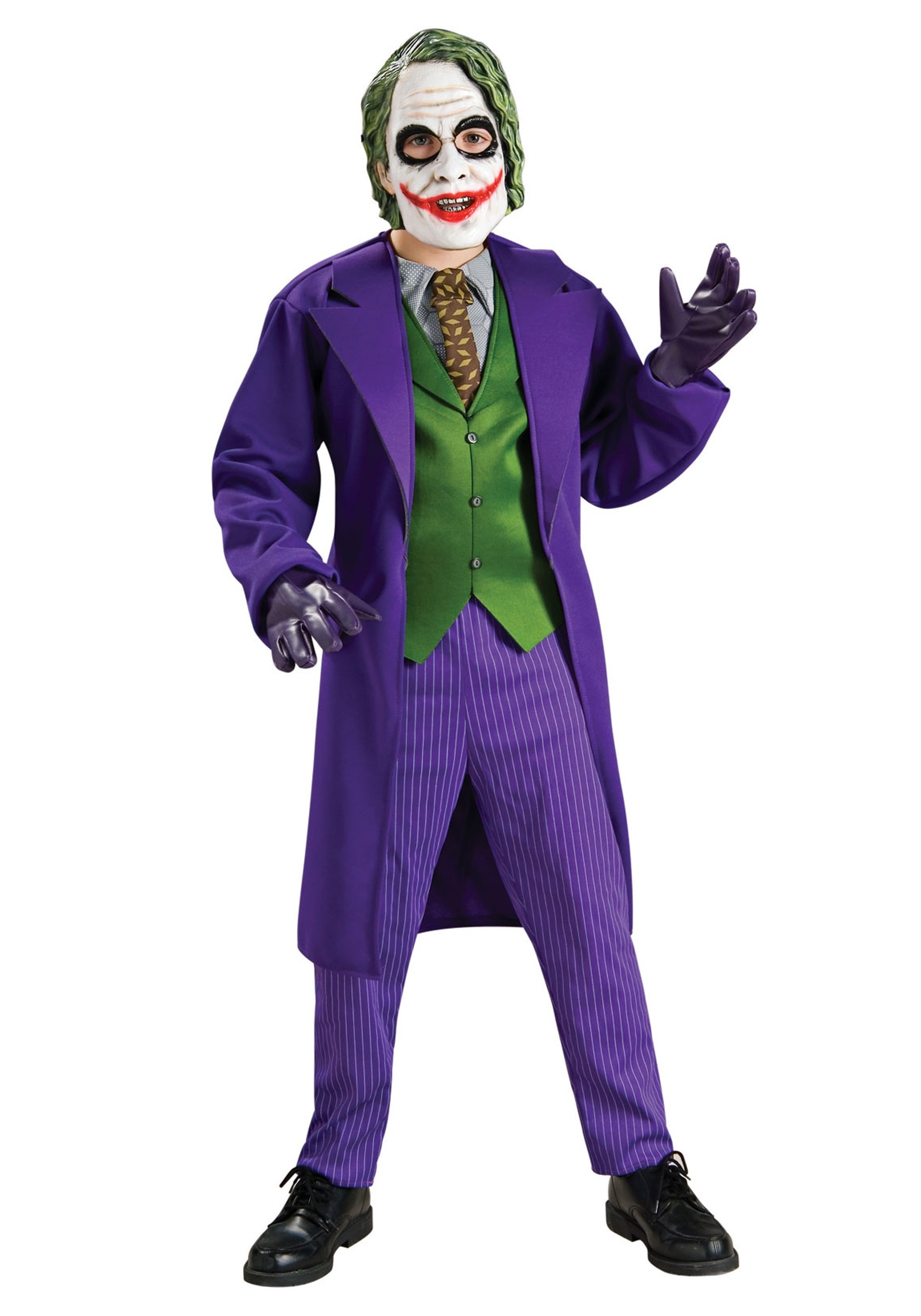 Photos - Fancy Dress Rubies Costume Co. Inc Deluxe Joker Costume For Boys | Joker Halloween Cos 