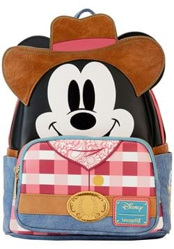 Loungefly Western Mickey Mouse Cosplay Mini Backpack