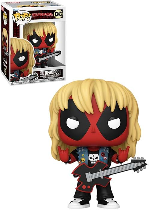 POP Marvel Deadpool Metal Band