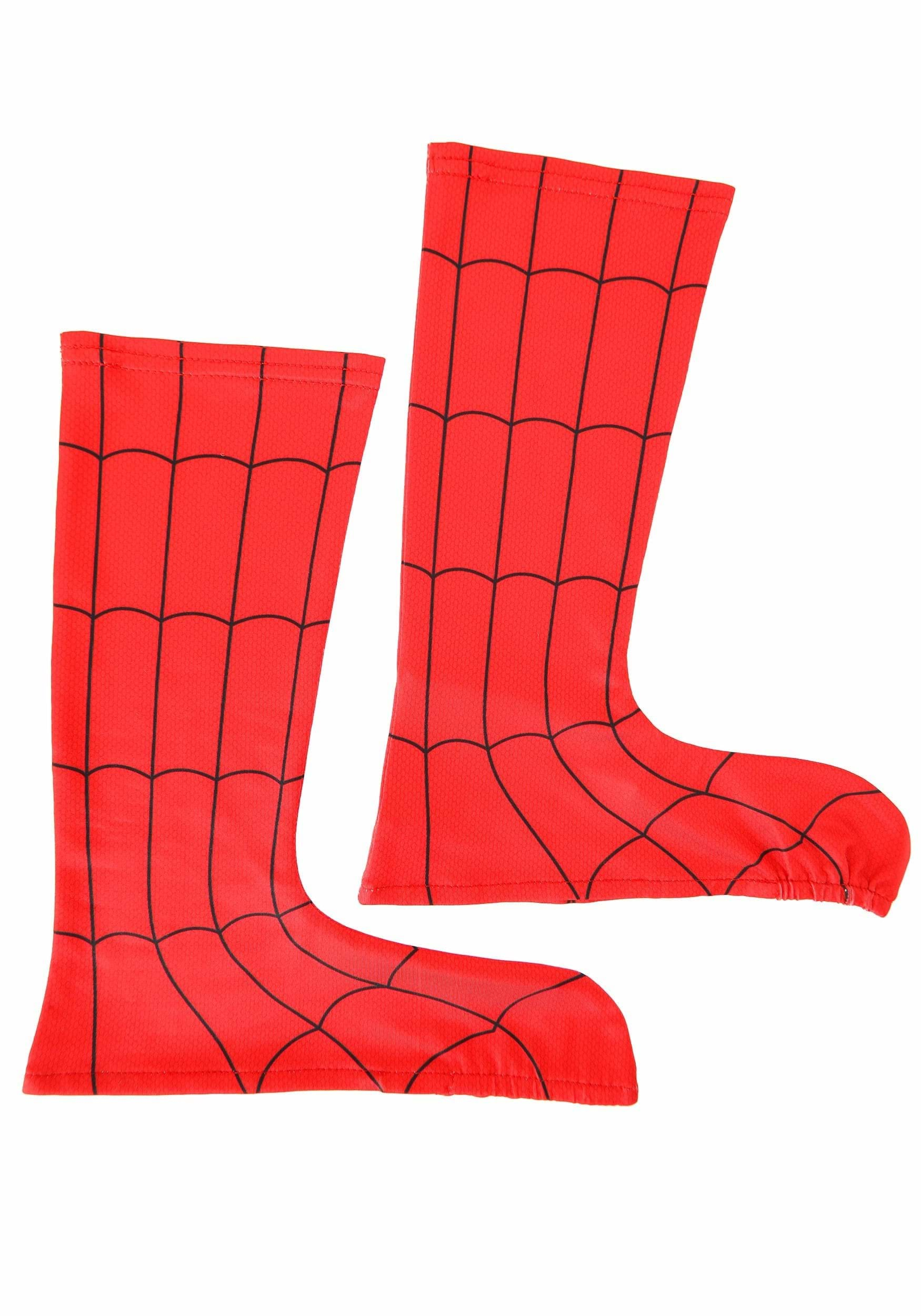 Marvel Spider-Man Kids Costume Boot Covers