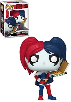 POP Heroes DC Comics Harley Quinn with Pizza