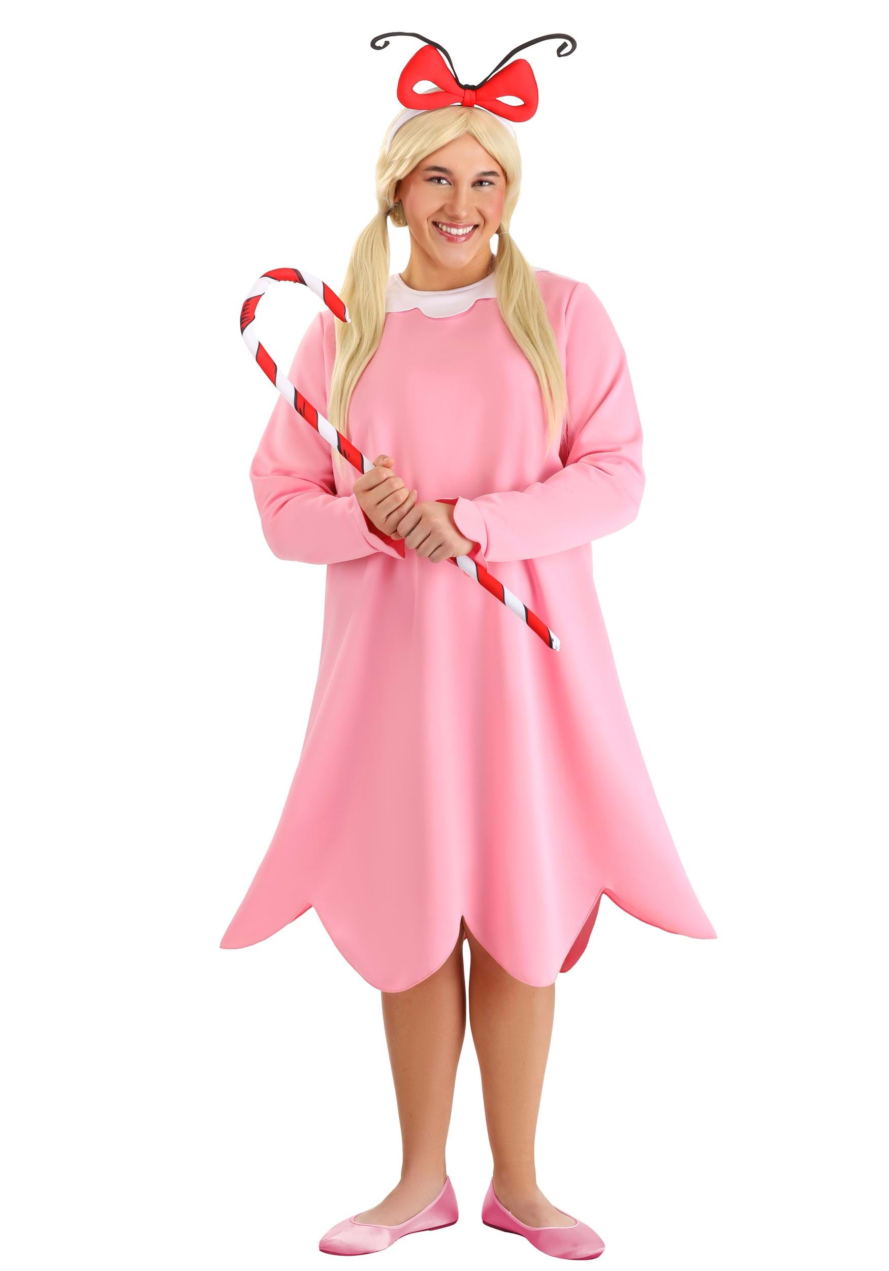 Plus Dr. Seuss Cindy Lou Who Costume | Plus Size Holiday Costumes