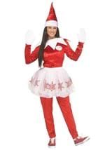 Women's Elf on the Shelf Deluxe Costume Alt 1
