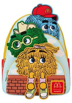 Loungefly McDonalds Fry Kids Triple Pocket Mini Backpack