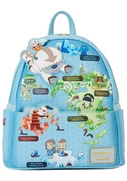 Loungelfy Avatar The Last Airbender Map Mini Backpack