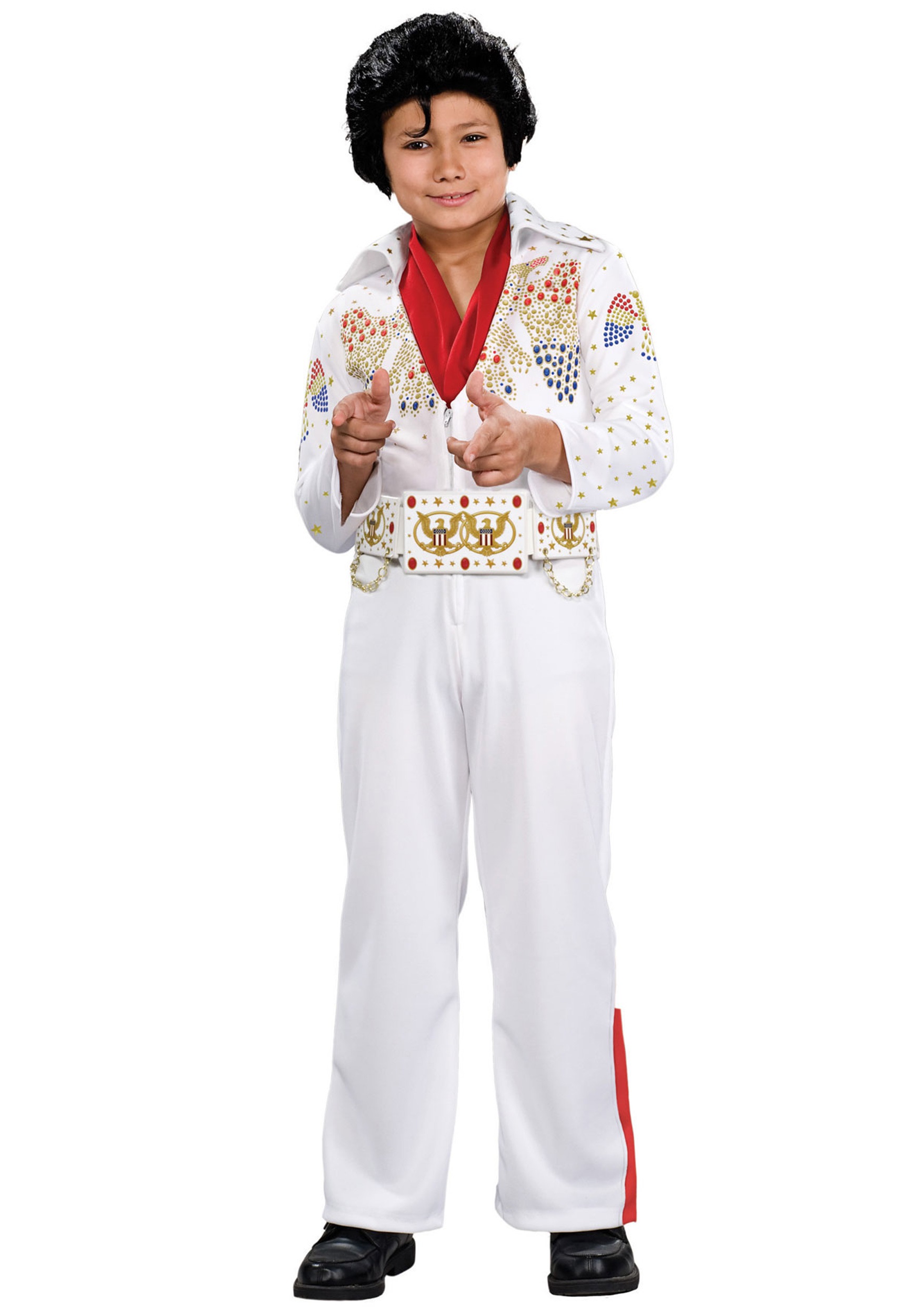 Deluxe Child Elvis Costume For A Toddler