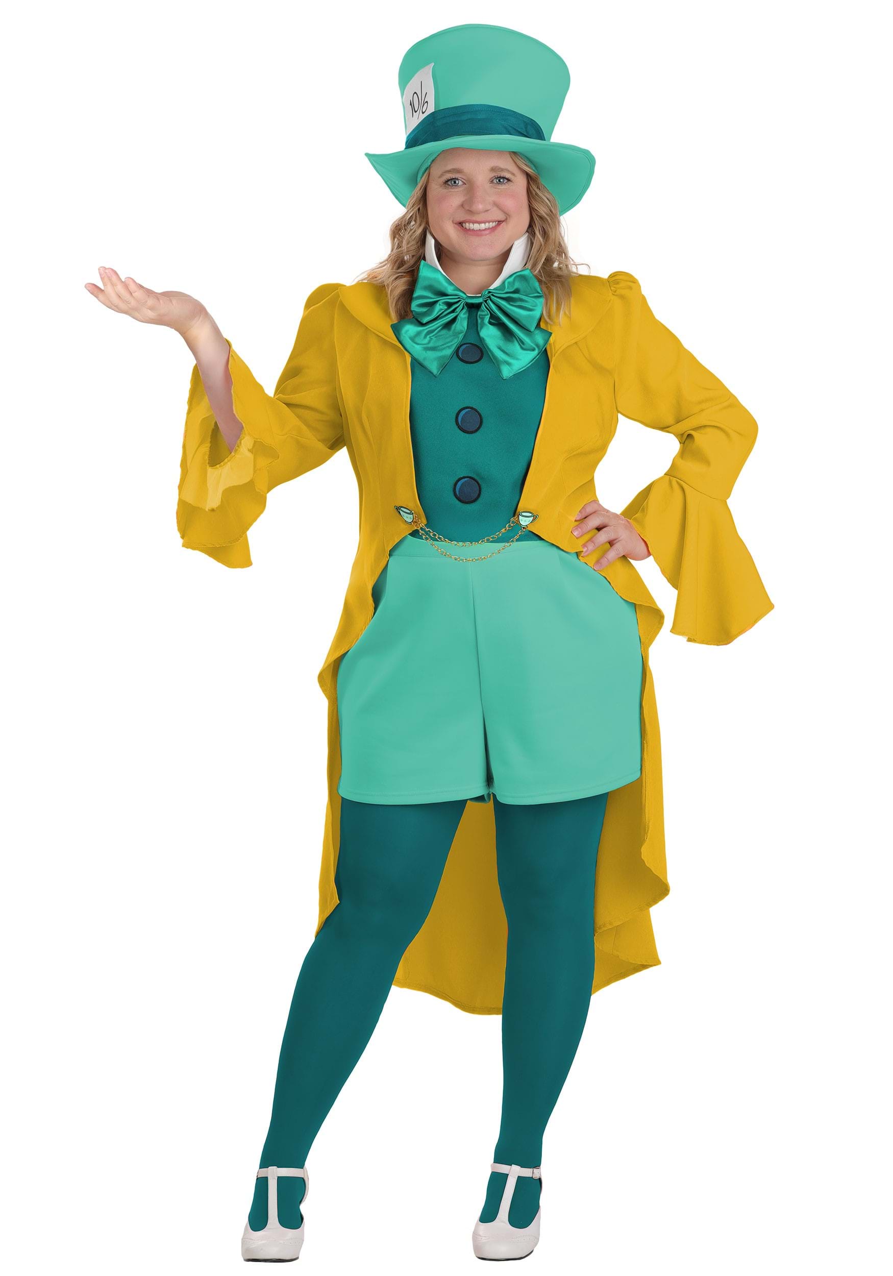 Plus Size Disney Mad Hatter Costume for Women | Disney Costumes