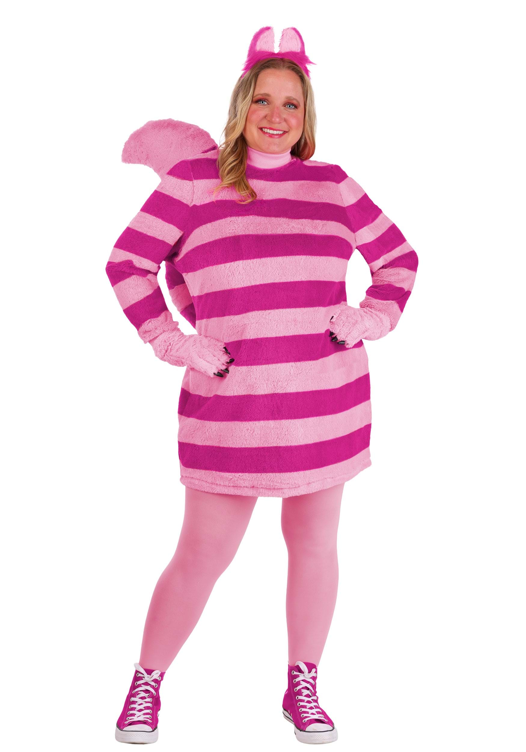 Plus Size Disney Cheshire Cat Womens Costume Dress | Disney Costumes