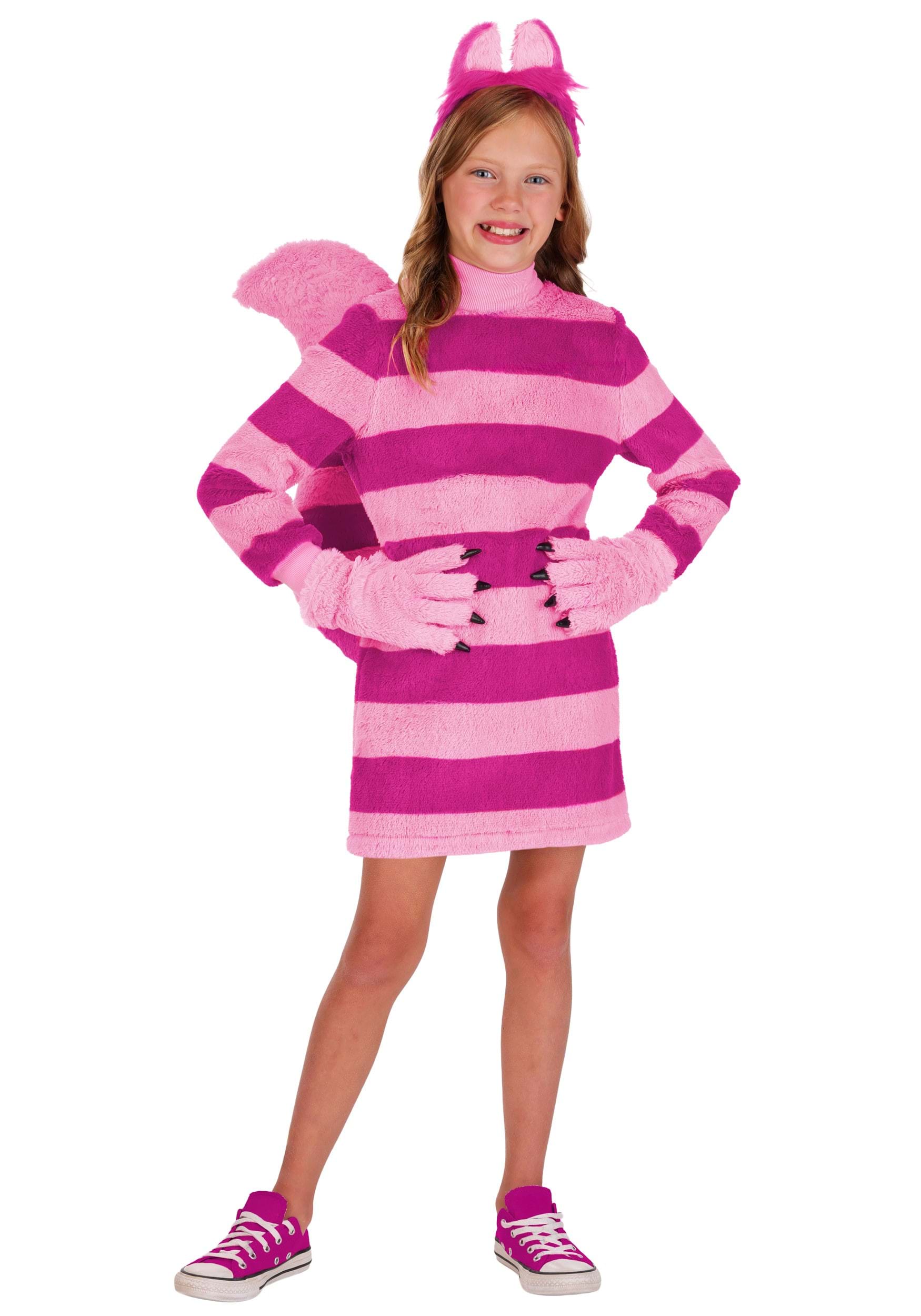 Girls Disney Cheshire Cat Costume Dress | Disney Costumes