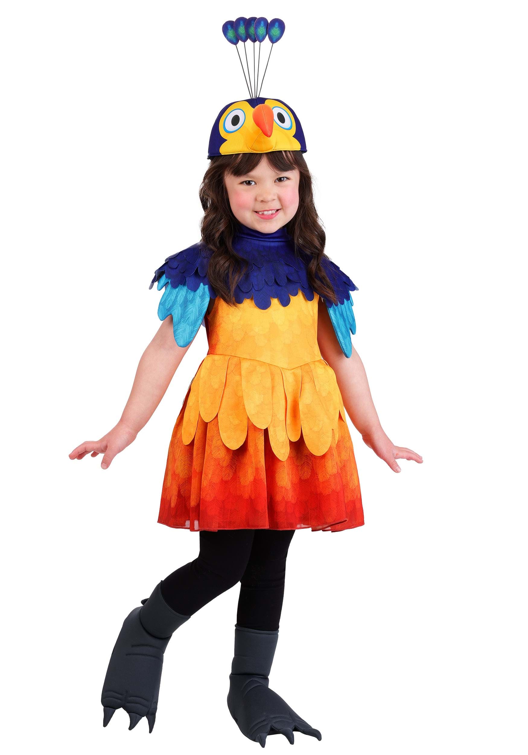 Girls Pixar UP Kevin Toddler Costume Dress | Pixar Costumes