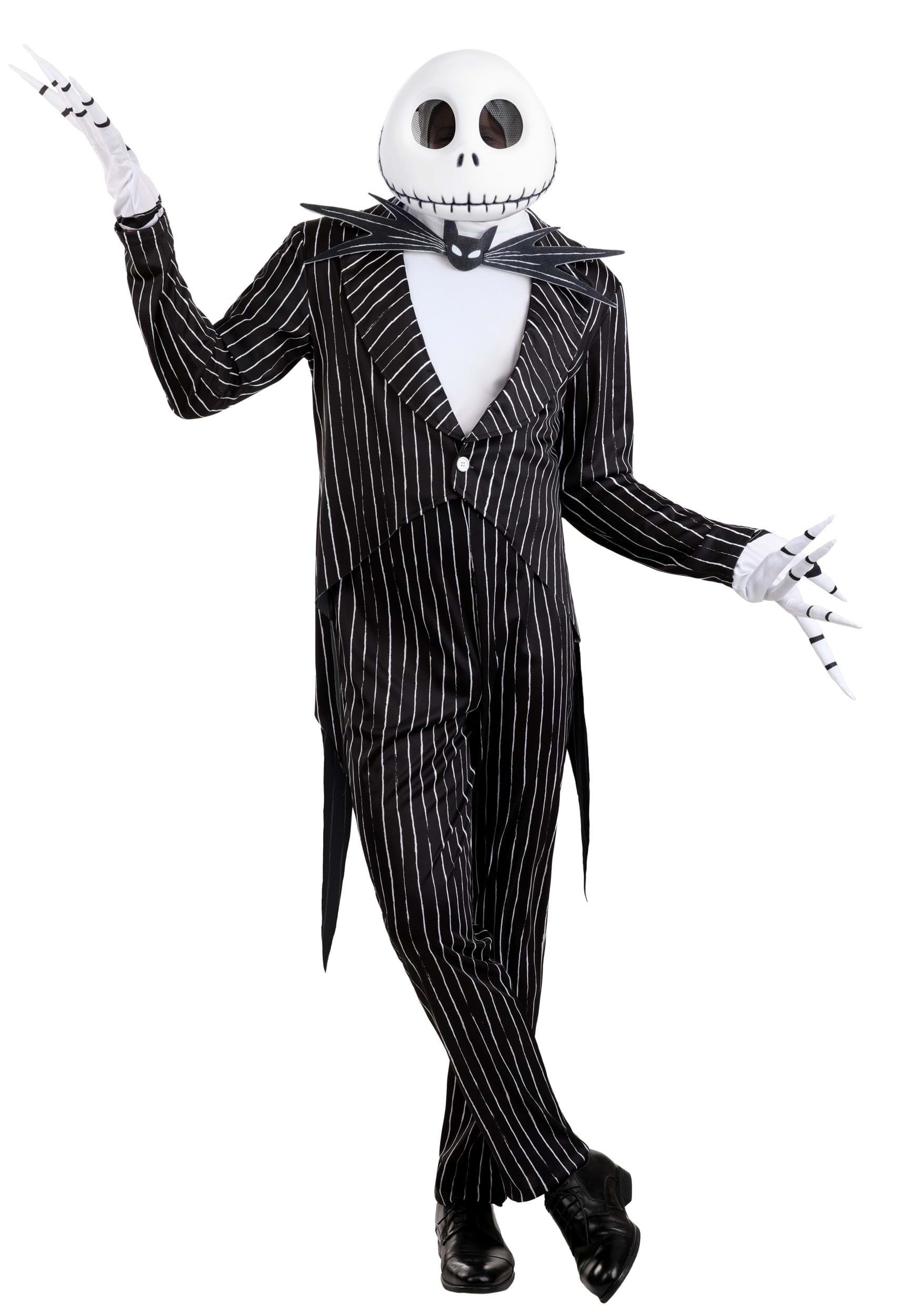 Deluxe Disney Jack Skellington Mens Costume | Disney Costumes