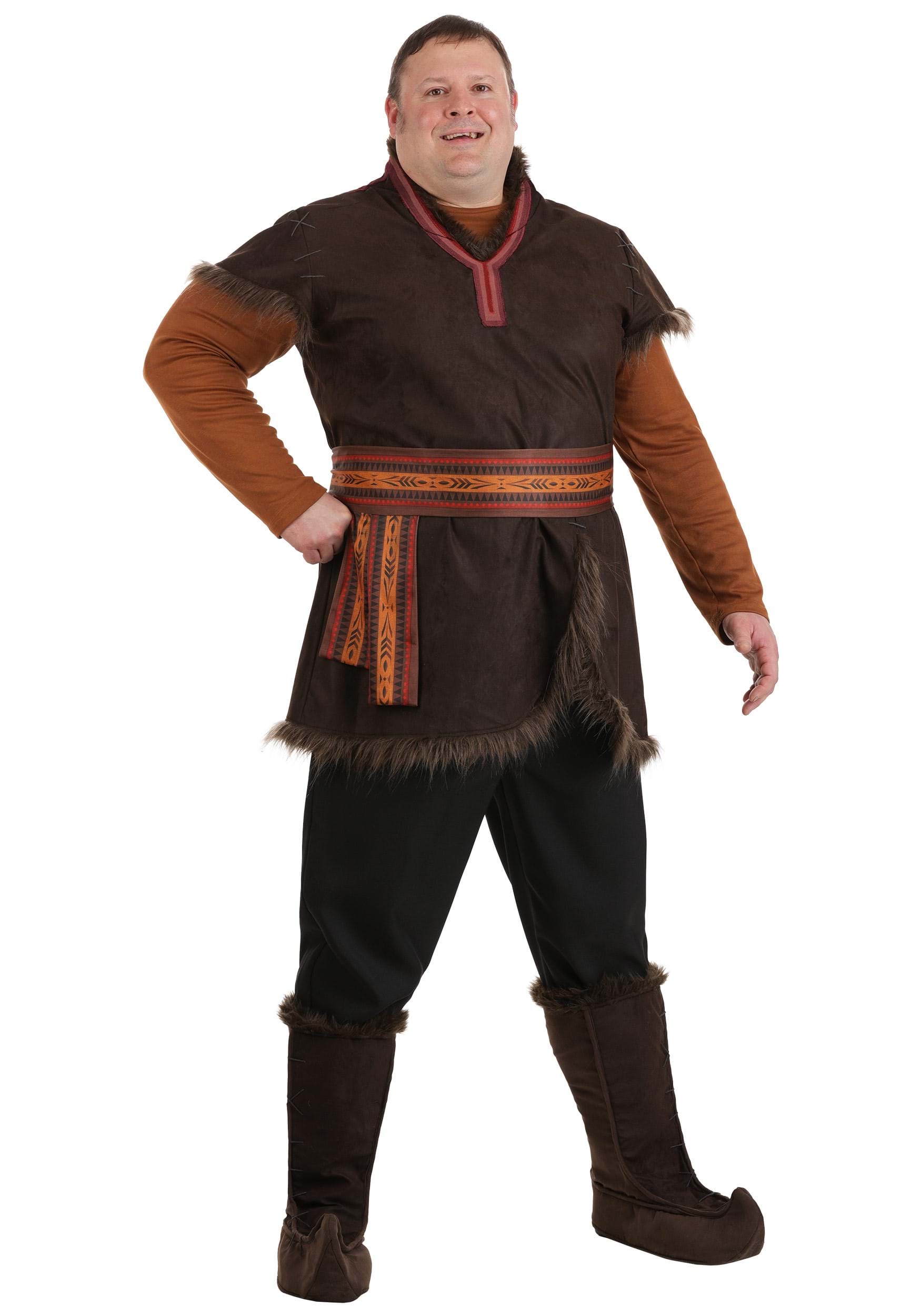 Plus Size Disney Frozen Kristoff Mens Costume | Disney Costumes