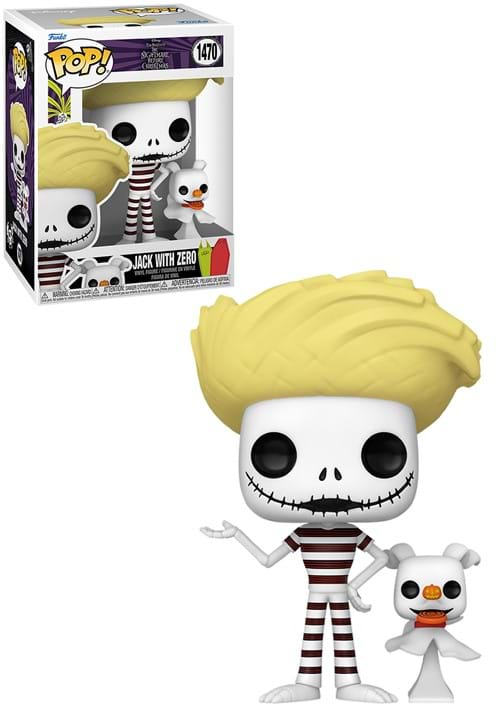 POP Buddy Nightmare Before Christmas Jack with Zero