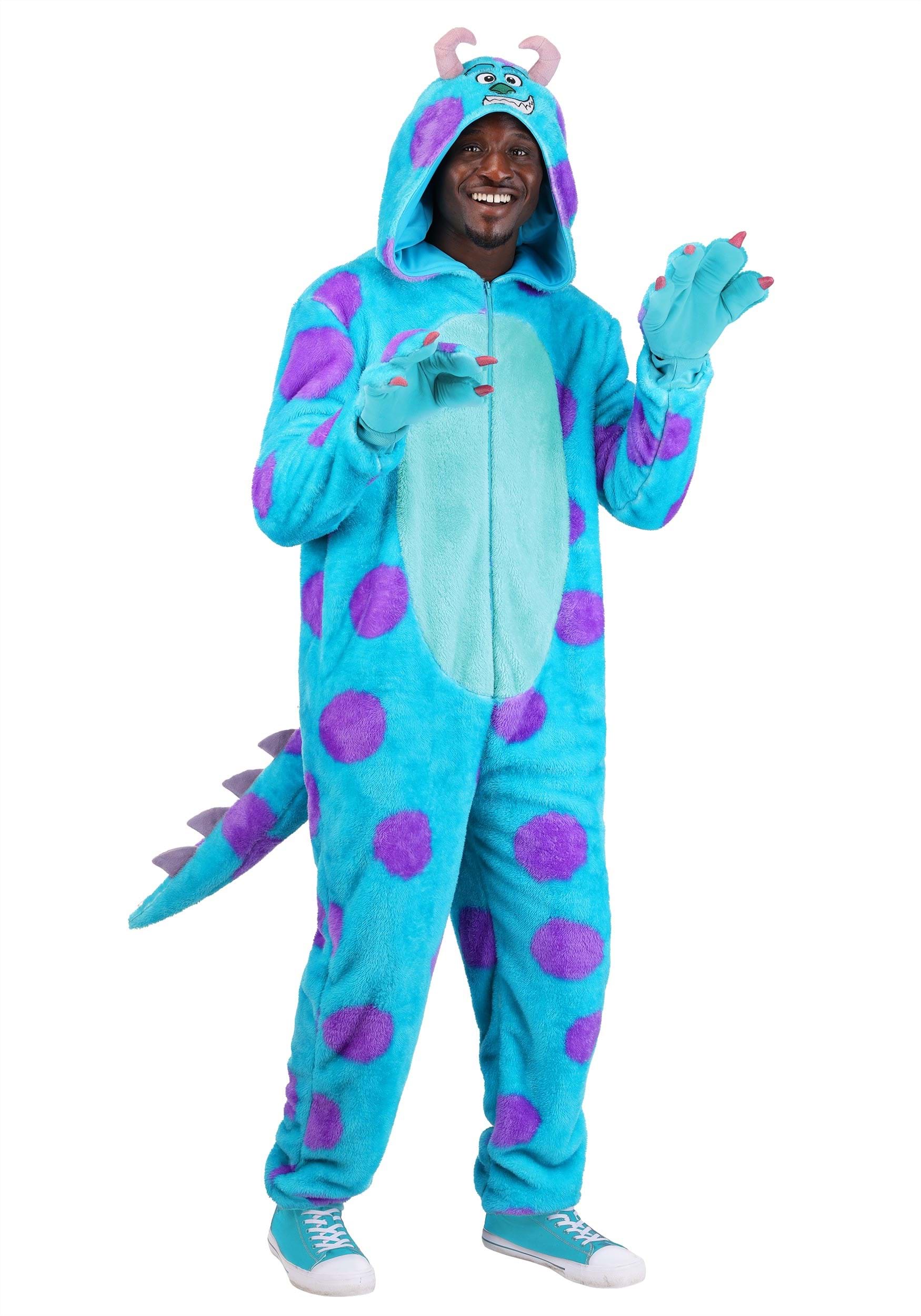 Pixar Adult Sulley Costume Onesie | Monsters Inc Costumes