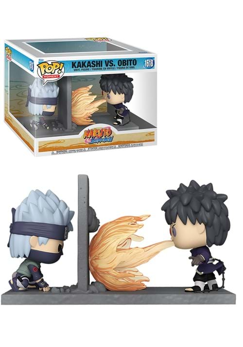 POP Moment Naruto Shippuden Kakashi vs Obito