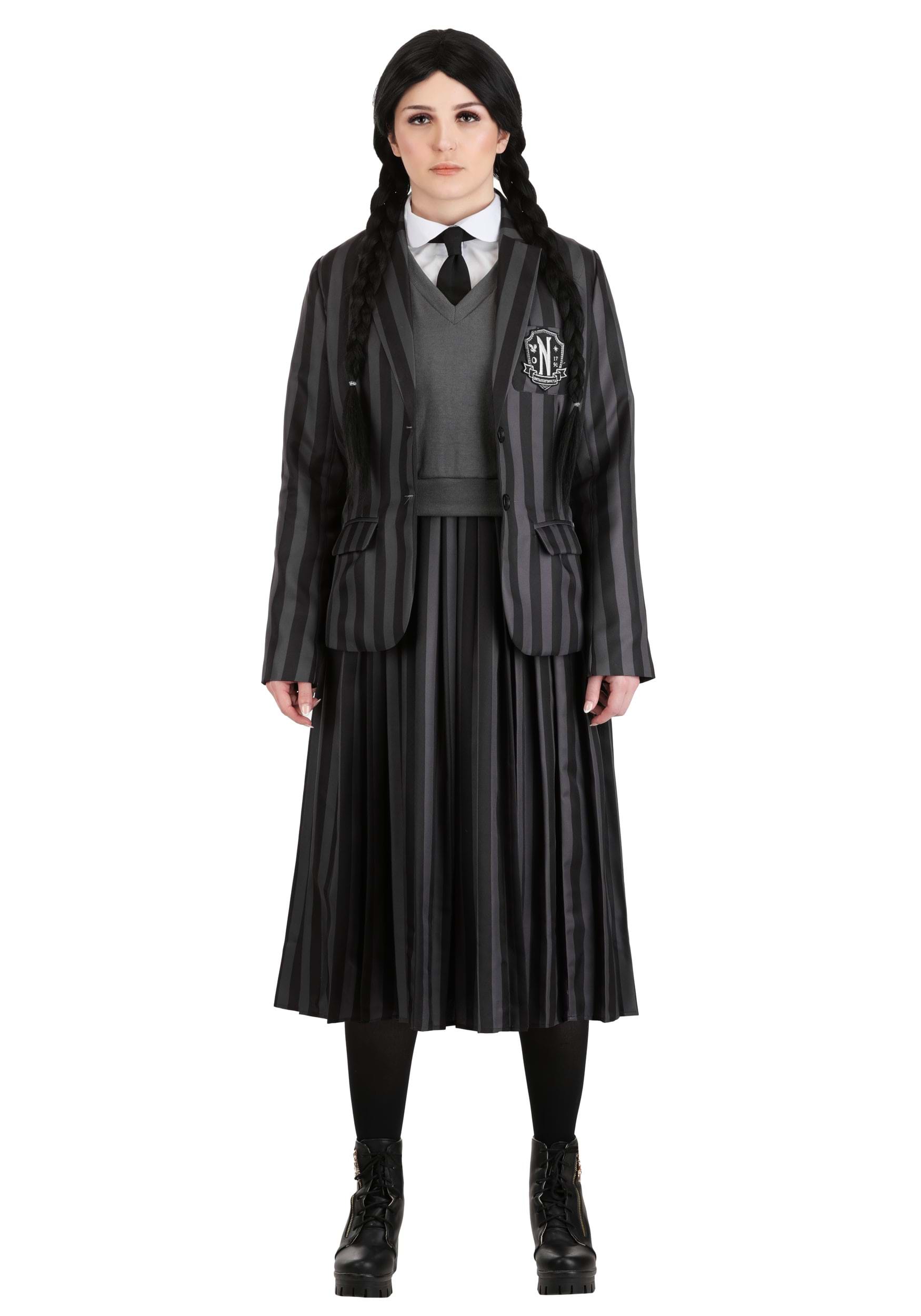 Nevermore Academy Wednesday Womens Costume | TV Show Costumes