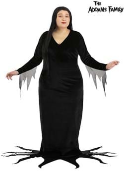 Plus Size 1960s Morticia Addams Costume