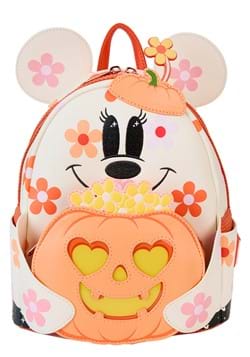 Disney Minnie Floral Ghost Glow Loungefly Mini Backpack