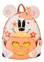 Disney Minnie Floral Ghost Glow Loungefly Mini Backpack