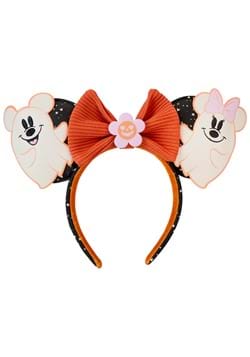 Loungefly Mickey Minnie Floral Ghost Glow Ear Headband