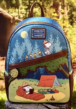 Loungefly Peanuts 50th Anniv Beagle Scouts Mini Backpack