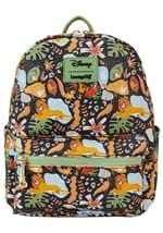 LF Disney Lion King AOP Canvas Square Mini Backpack Alt 1