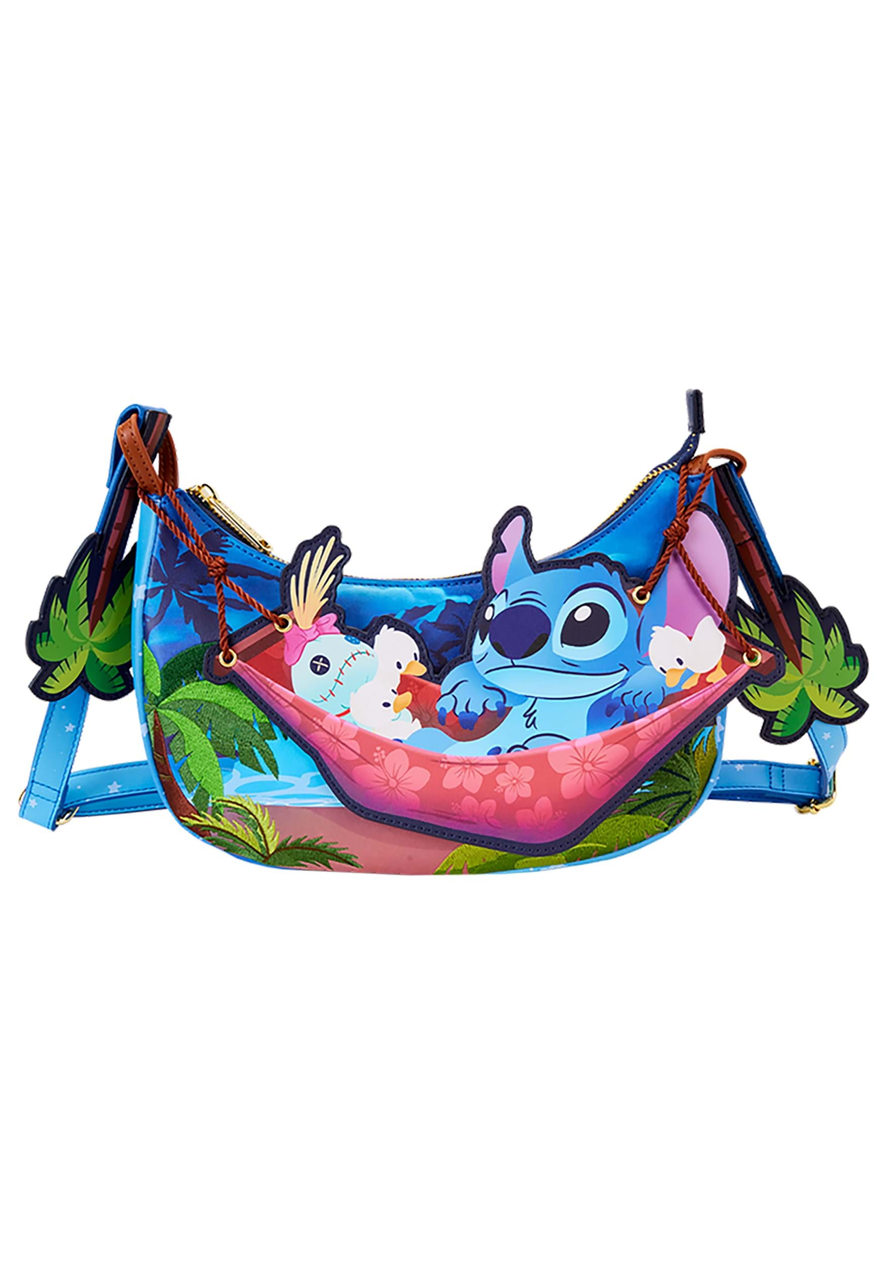 Loungefly Disney Lilo & Stitch Camping Cuties Bag