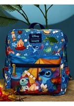 Loungefly Stitch Camping Cuties AOP Nylon Mini Backpack