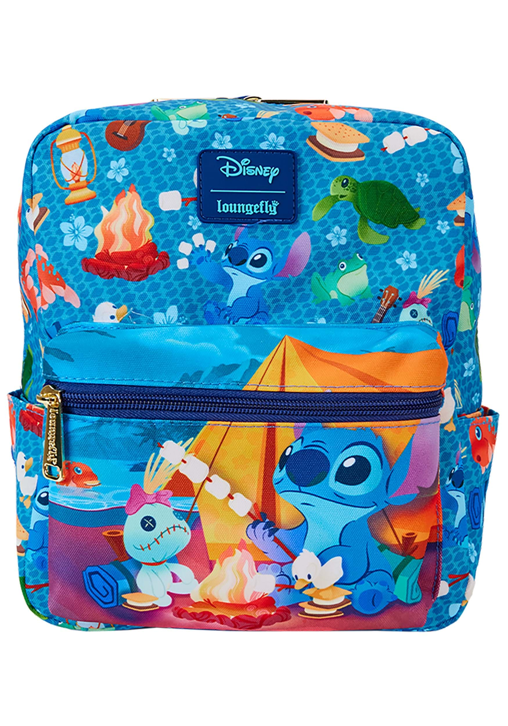 Loungefly Disney Stitch Camping Cuties Backpack