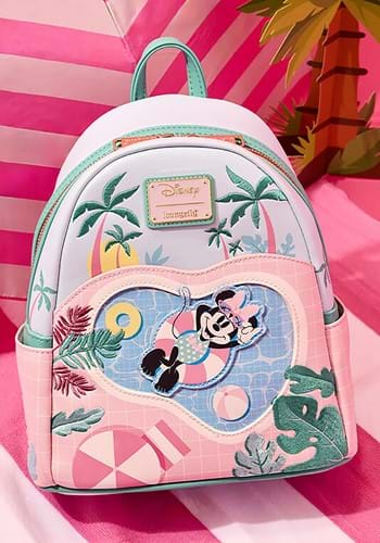 Pink offers Flamingo Pool Party Loungefly Mini Backpack