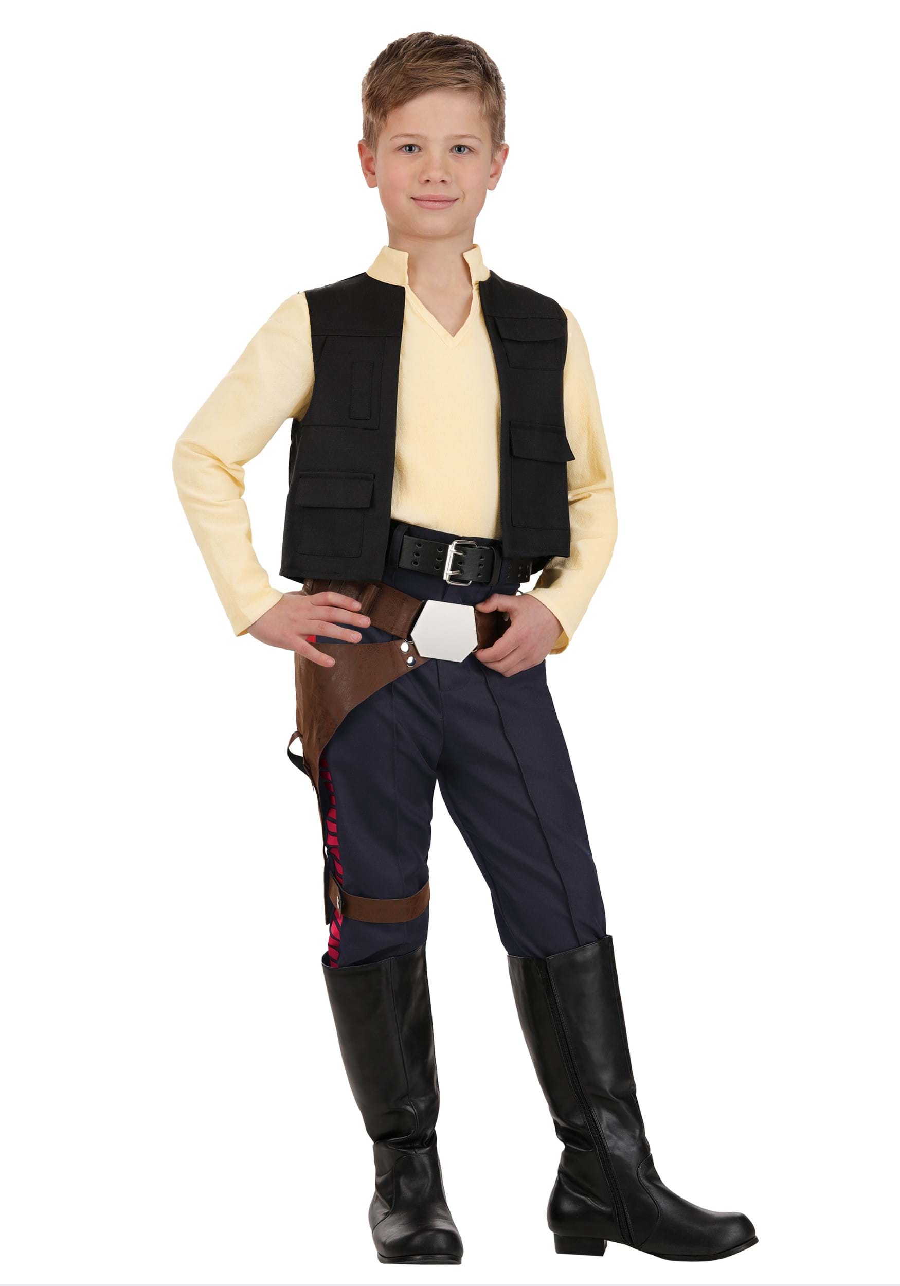 Deluxe Star Wars Han Solo Boys Costume | Star Wars Costumes