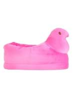 Adult Easter Pink Peeps Slippers Alt 2