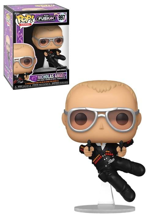 POP Movies Hot Fuzz Nicholas Angel Funko Fusion